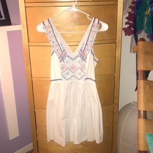 White American eagle skater dress